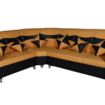 Corner Sofa- Golden Yellow