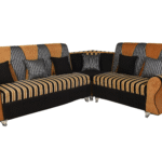Corner Sofa- Elegant Stripes