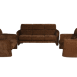Sofa Set- Classic Brown