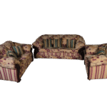 Sofa Set- Classic Floral Duo