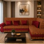 Corner Sofa- Multicolour Harmony