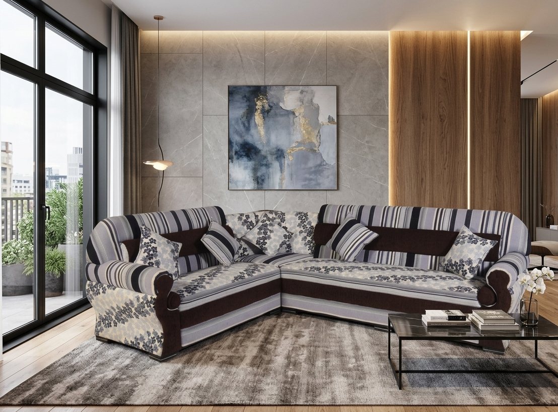 Napoli_SofaF37 L-Shaped Sofa - Image 1