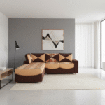 Corner Sofa- Vibrant Check