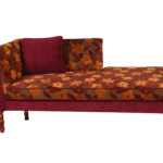 Sofa- Classic Burgundy Bloom