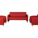 Sofa Set- Bold Red