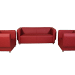 Sofa Set- Burgundy Luxe