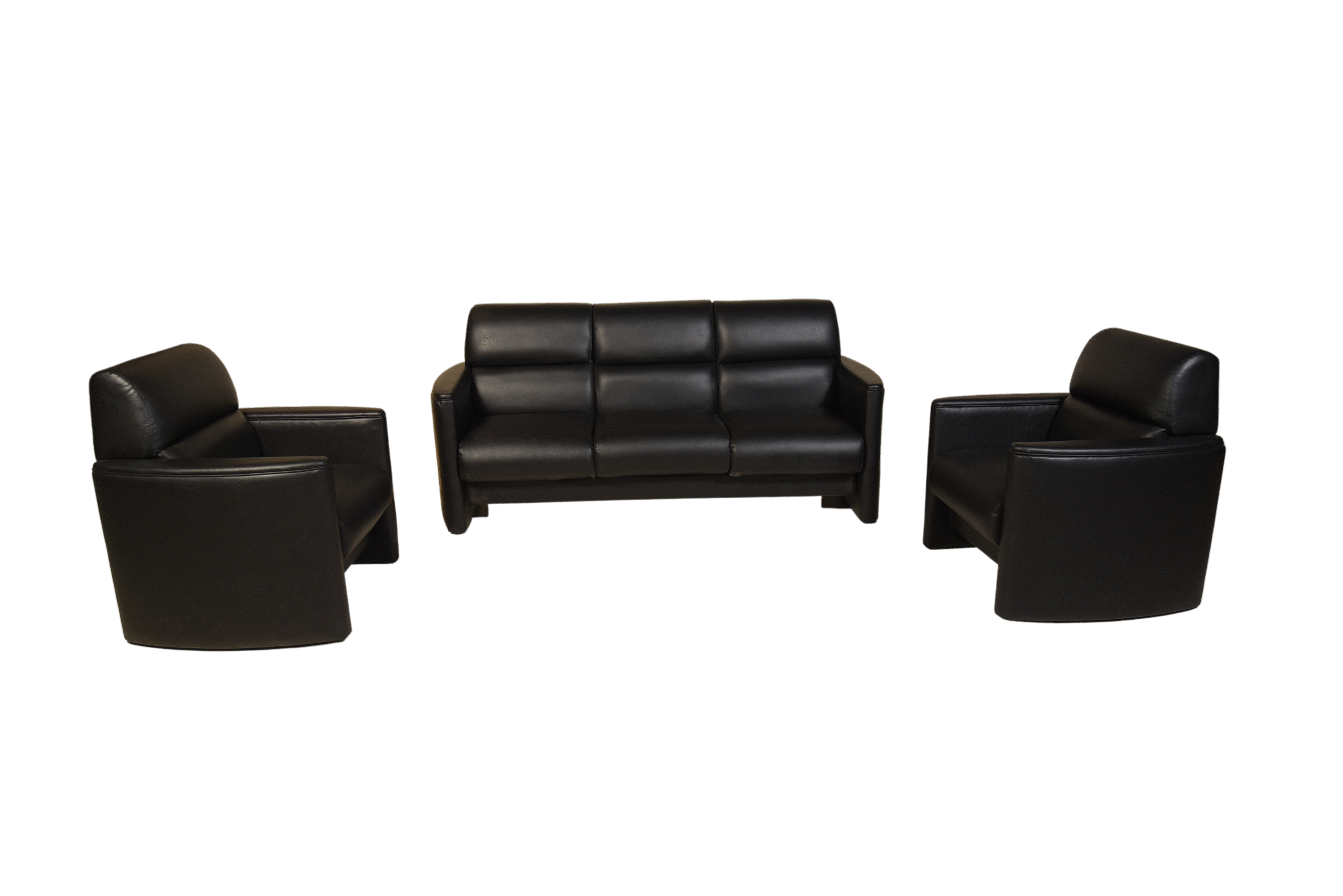 DSC_3364 Sofa Set- Sturdy Black - Image 1