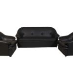 Sofa Set- Sleek Black