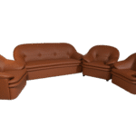 Sofa Set- Sleek Brown