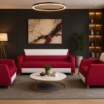 Sofa Set- Classic Two Tone