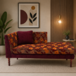 Sofa- Classic Burgundy Bloom