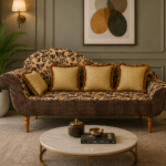 Sofa- Classic Beige Blossom