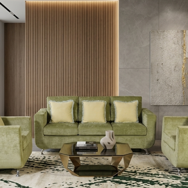 Sofa Set- Mint Serenity