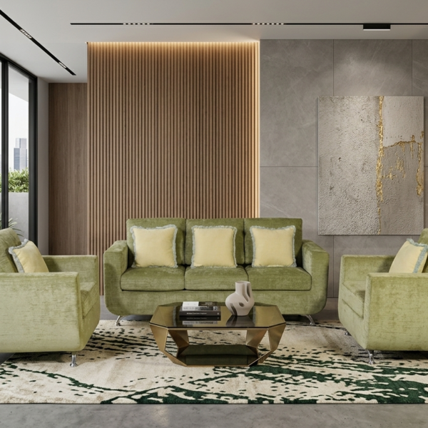 Sofa Set- Mint Serenity