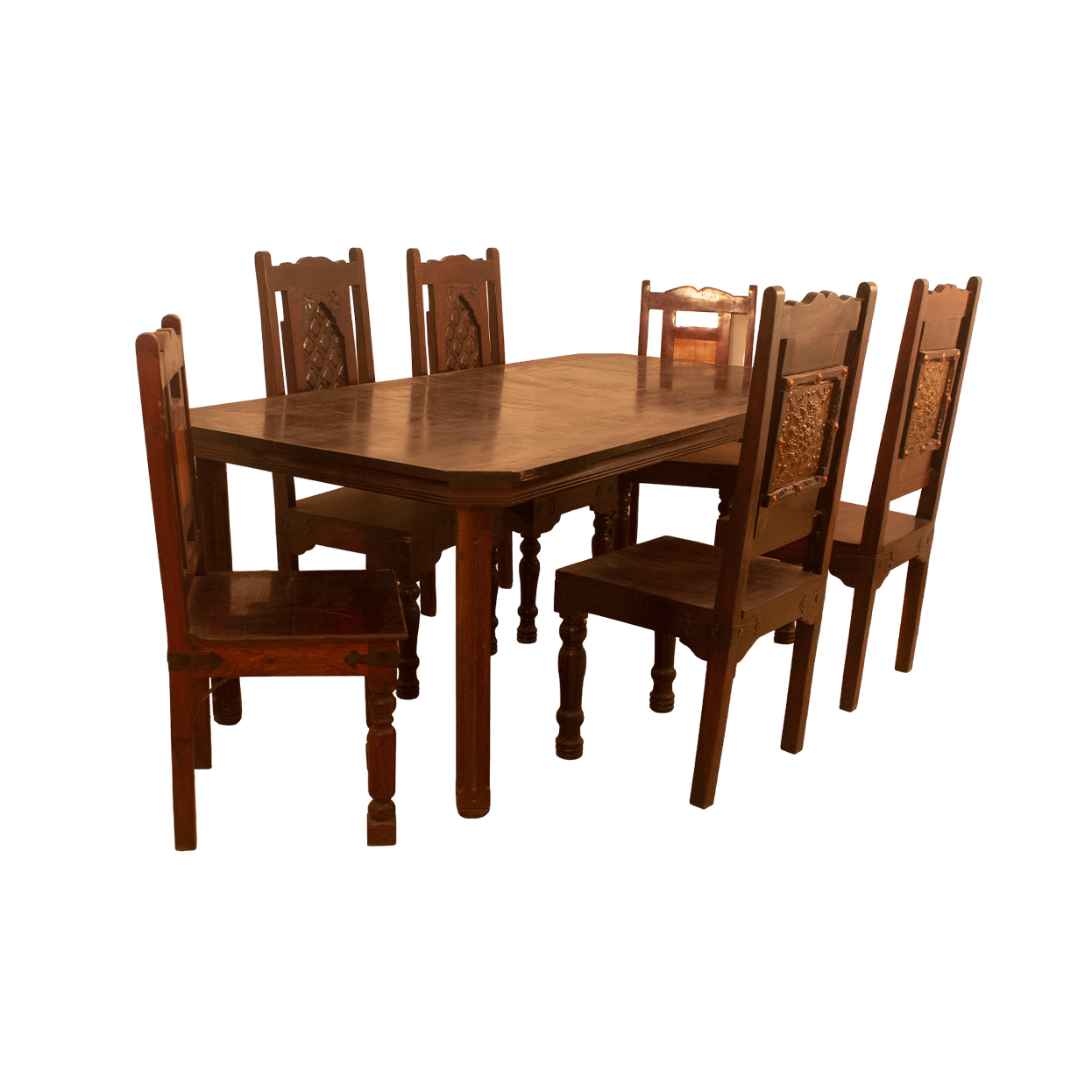 28 ALL CHAIR Napoli Como Urban 6-Seater Dining Set - Image 1
